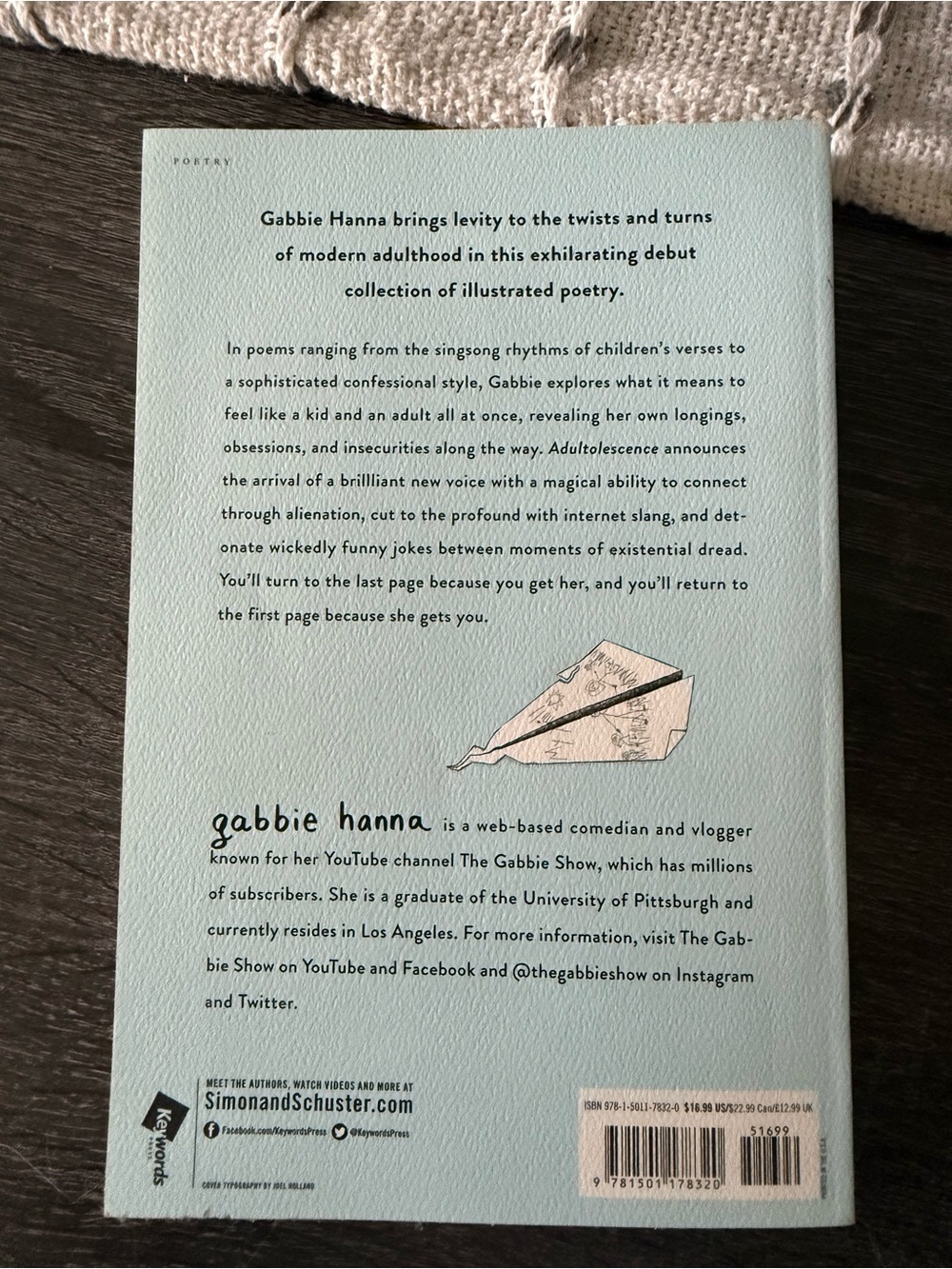 Adultolescence Illustrated Book - Light Blue Cover - Picture 2 of 2